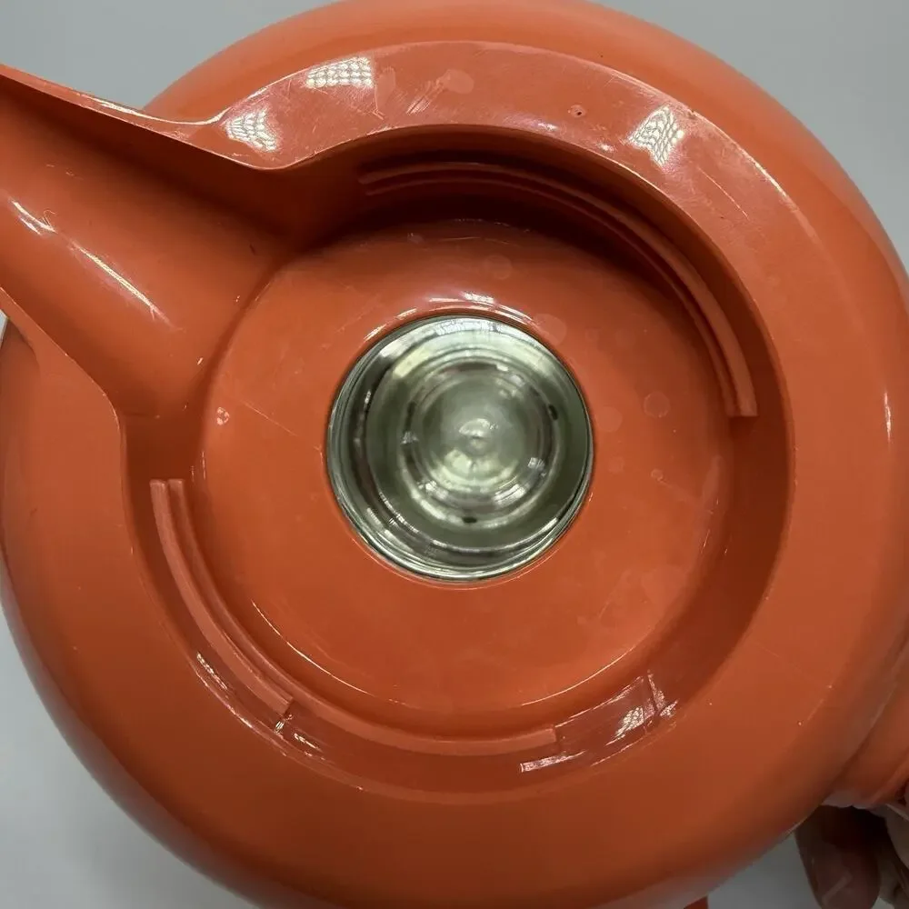 Fiestaware Copco Homer Laughlin Thermal Carafe Coffee Tea Pot Persimmon Orange